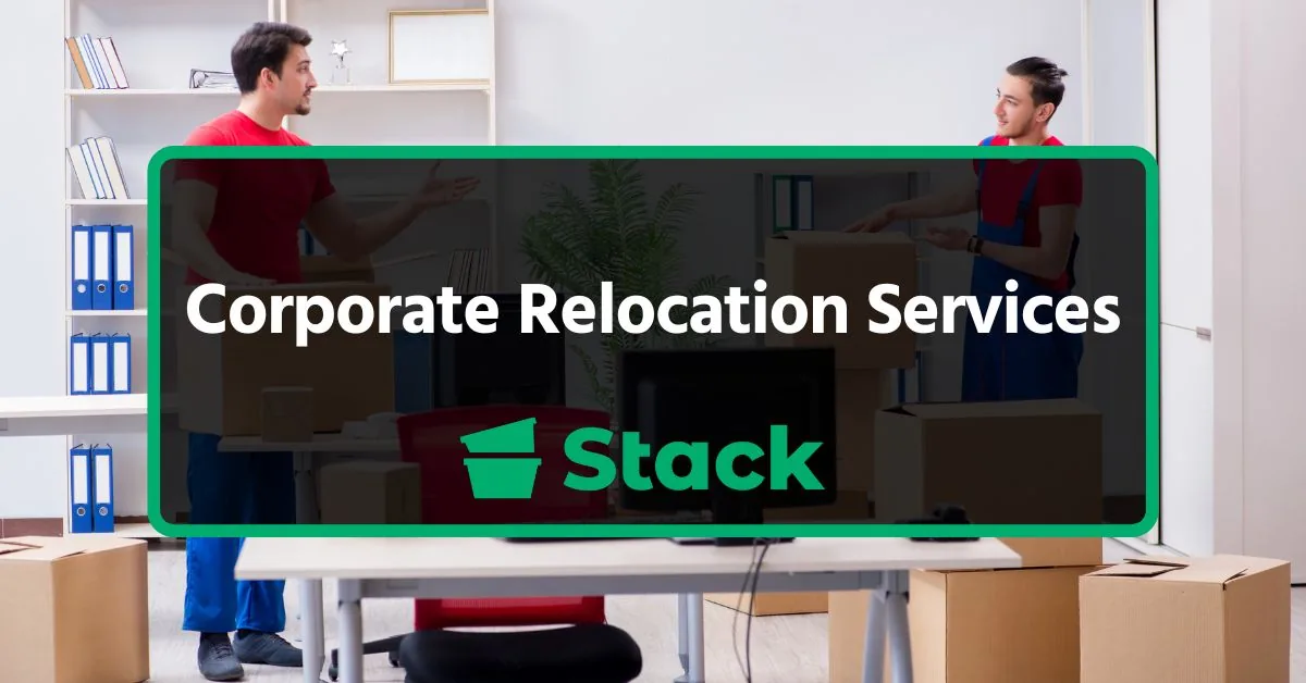 An office team preparing for a corporate move