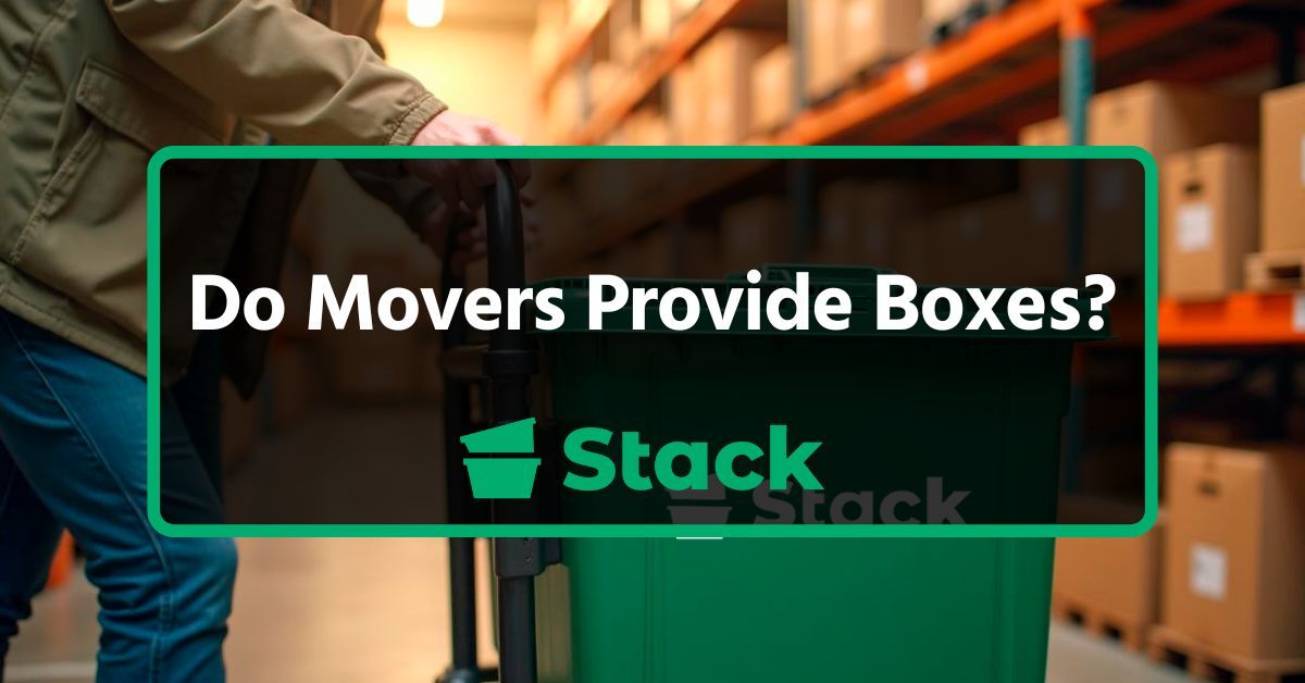 Do Movers Provide Boxes?