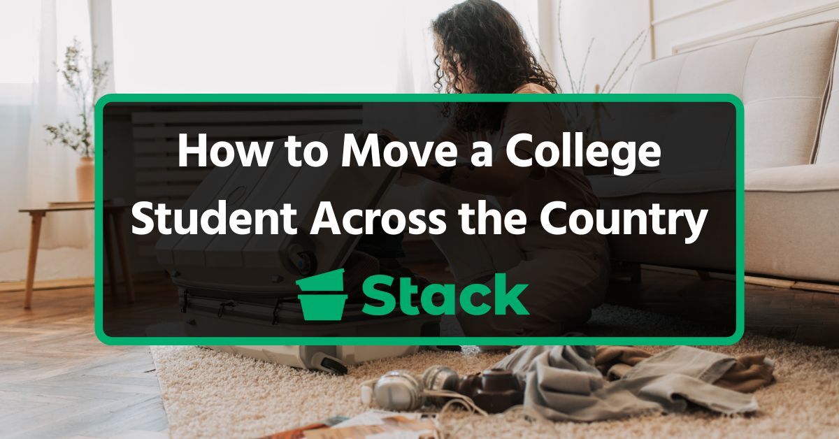 How to Move a College Student Across the Country