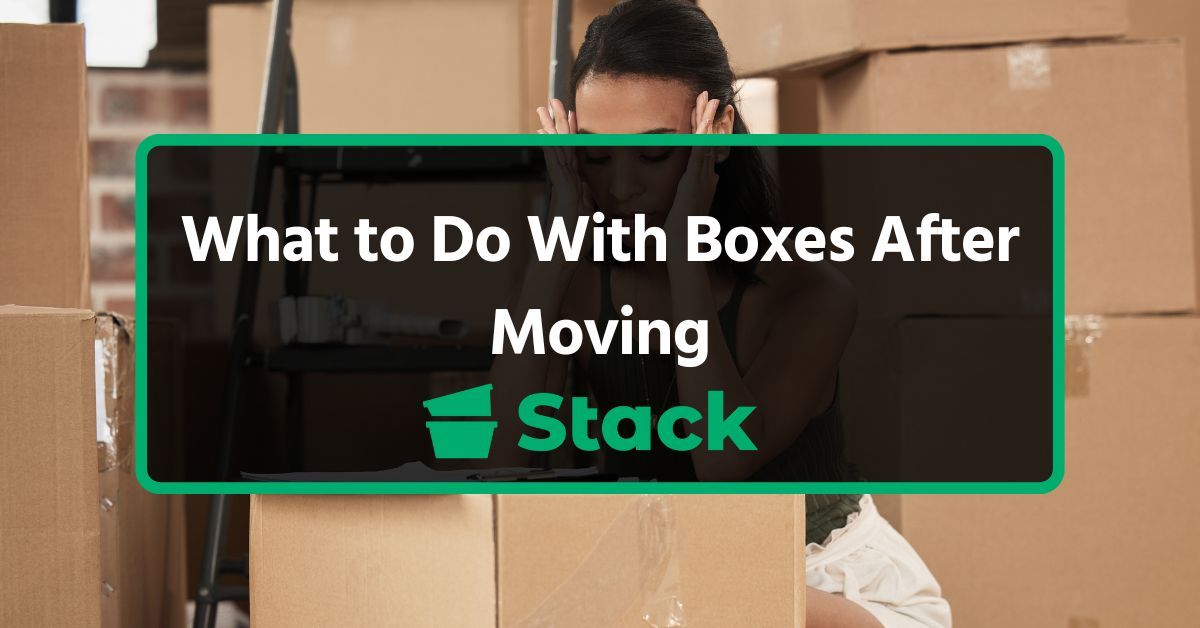 What to Do with Boxes After Moving