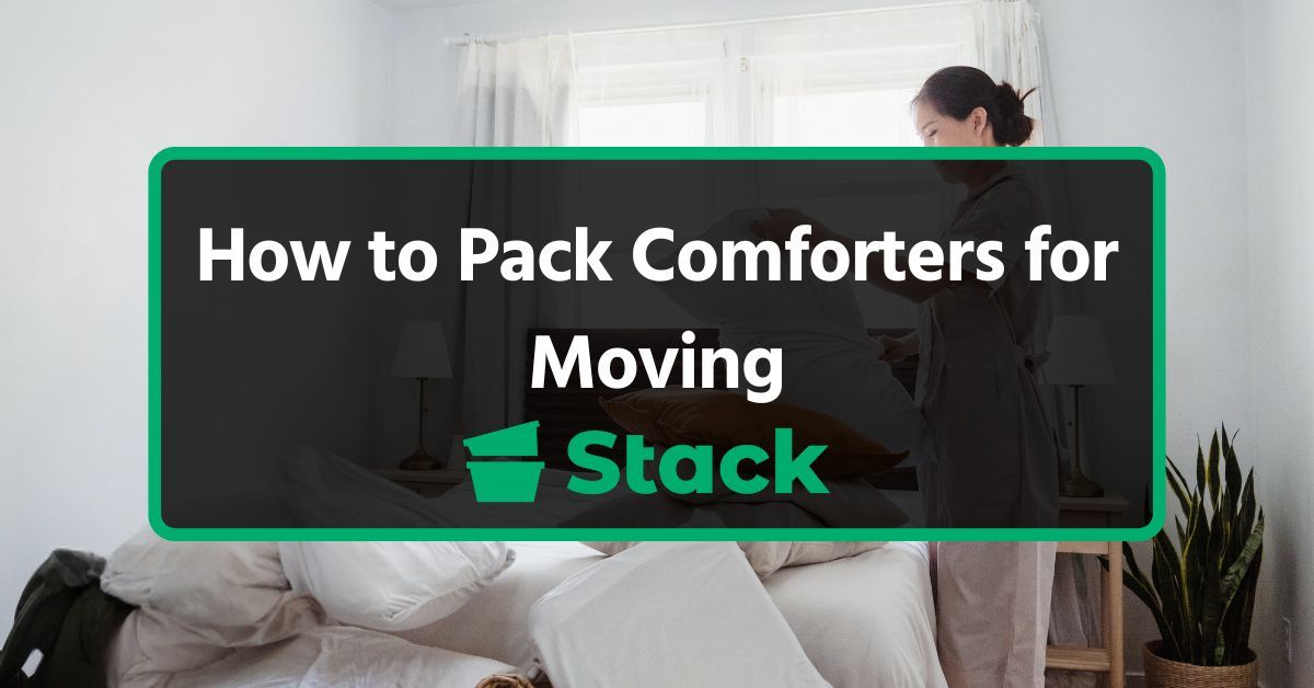 How to Pack Comforters for Moving