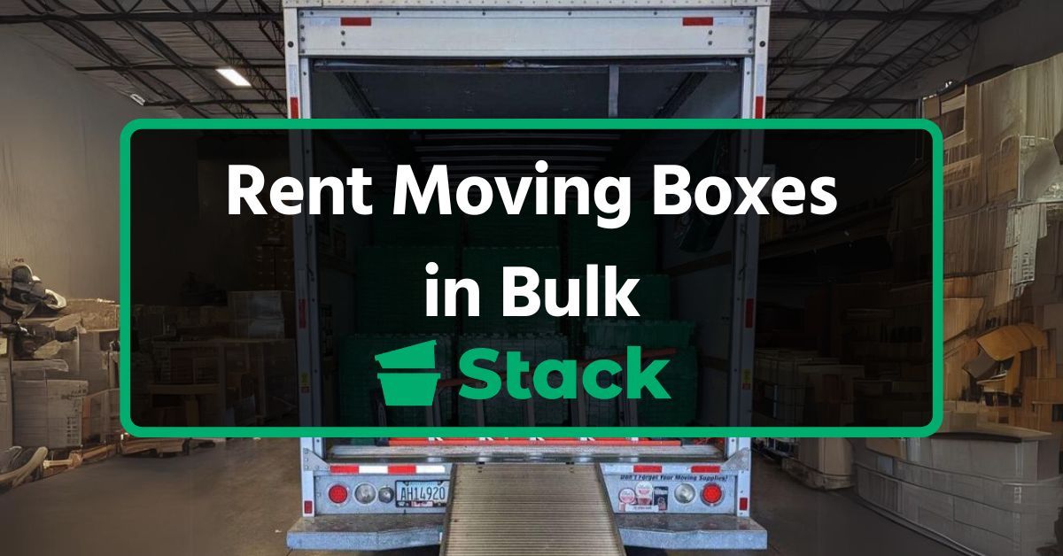 Rent Moving Boxes in Bulk