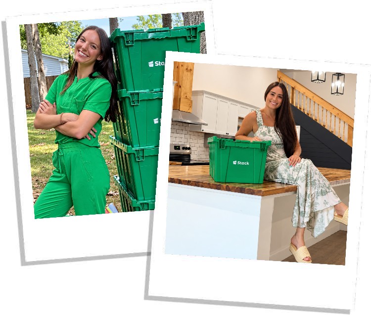 Stack moving boxes for rent in Anaheim