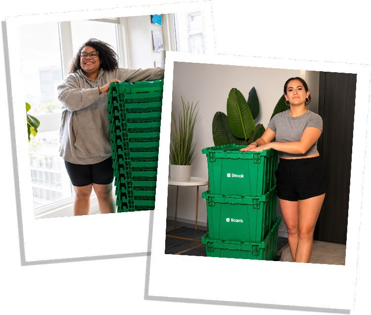 Stack moving boxes for rent in Bexar County