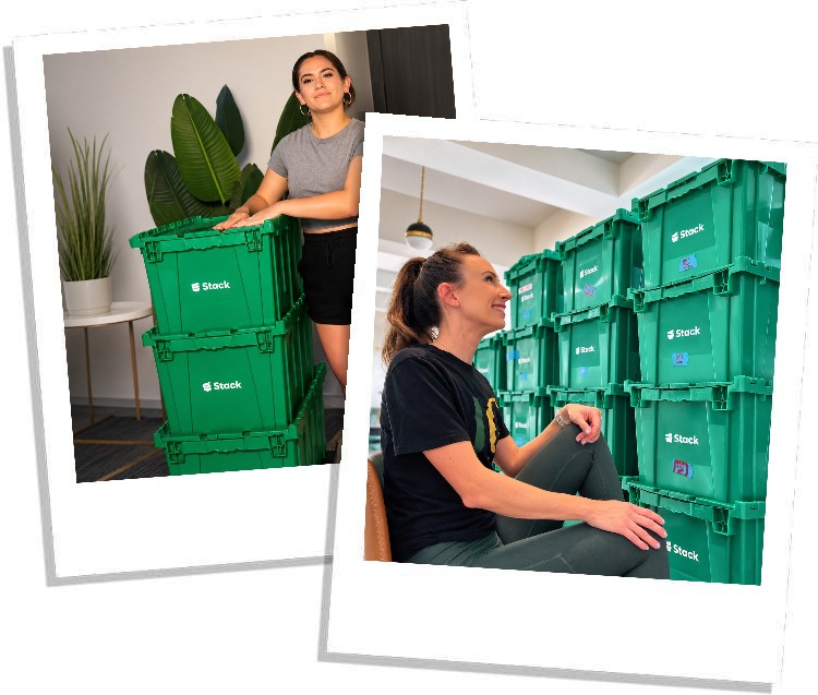 Stack moving boxes for rent in Torrance